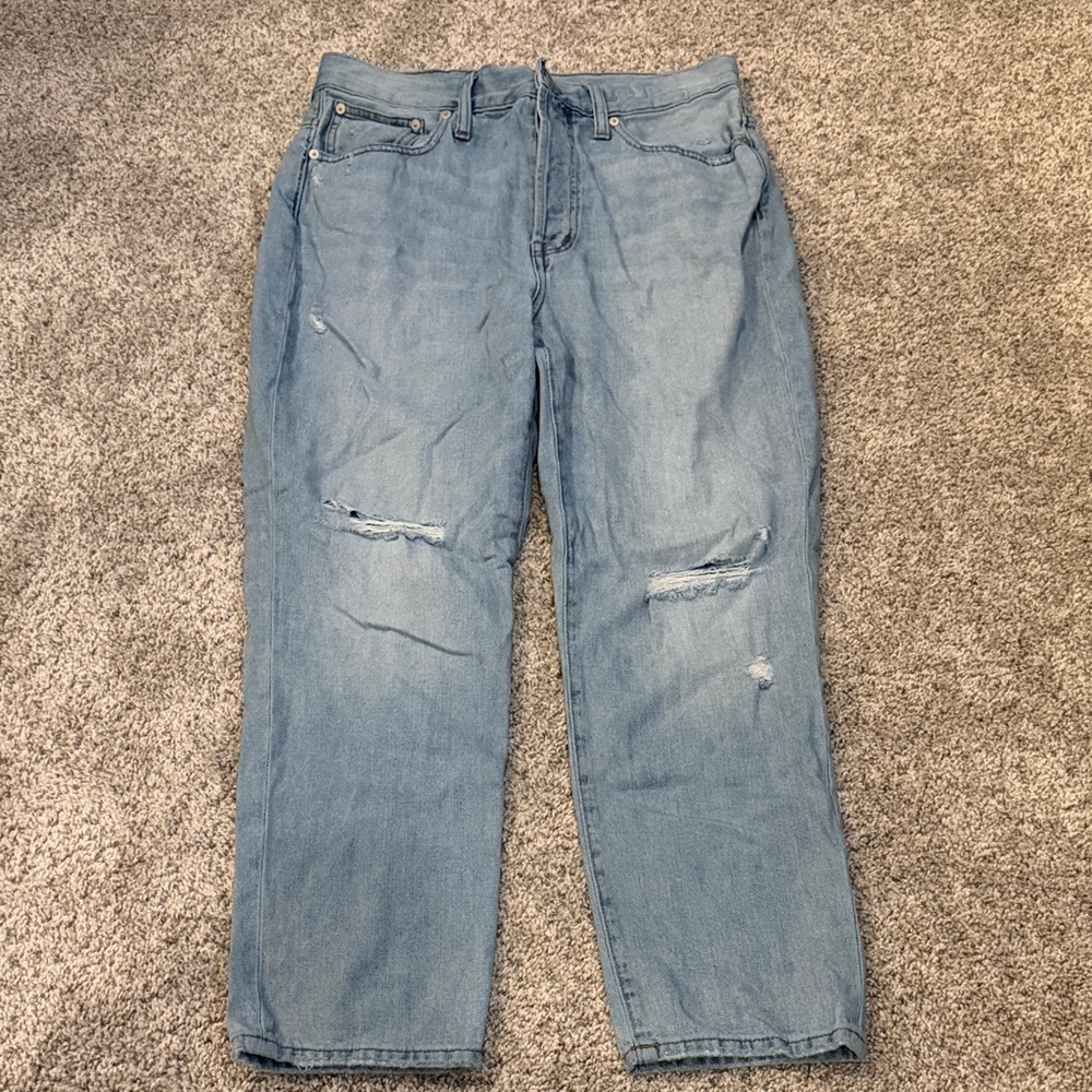Madewell The Perfect Vintage Crop Jeans